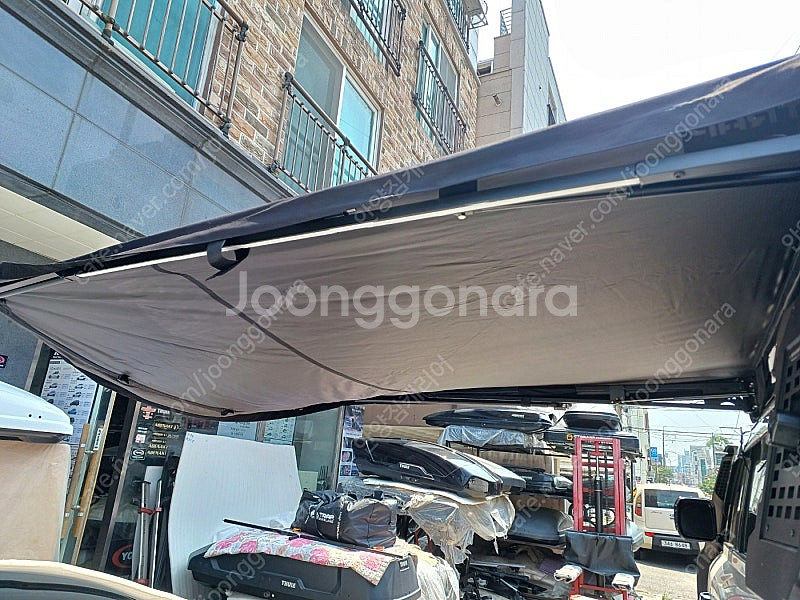 툴레 하프로 팩라인 코토 일체형 루프박스 루프탑텐트 가로바 자전거캐리어 어닝 중고 판매,당일매입(상시 업데이트)--2